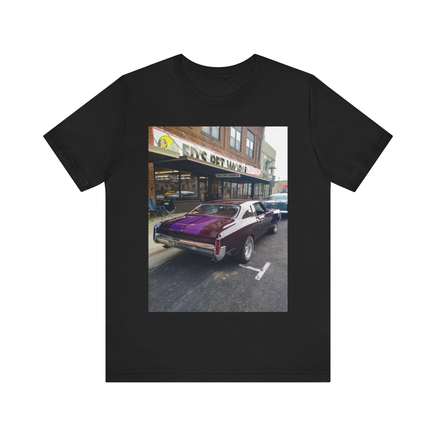 Musclecar Short Sleeve Tee - Chevy Monte Carlo Design