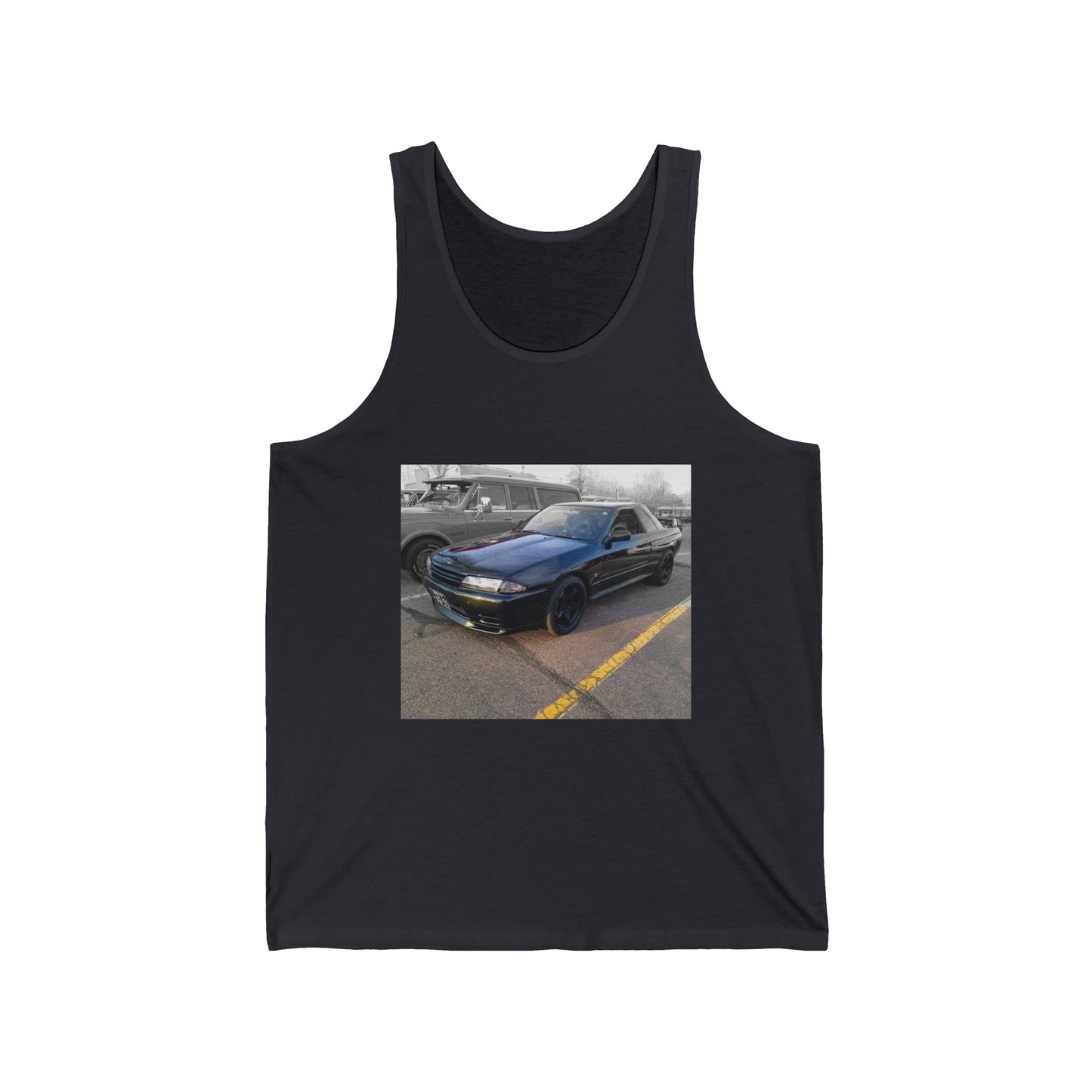 Nissan Skyline Tank Top, JDM Muscle Car Sleeveless Shirt, Drift Racing Apparel,