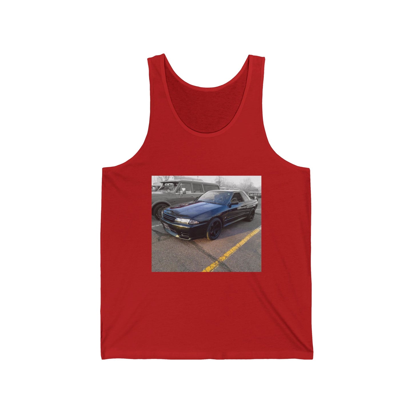 Nissan Skyline Tank Top, JDM Muscle Car Sleeveless Shirt, Drift Racing Apparel,