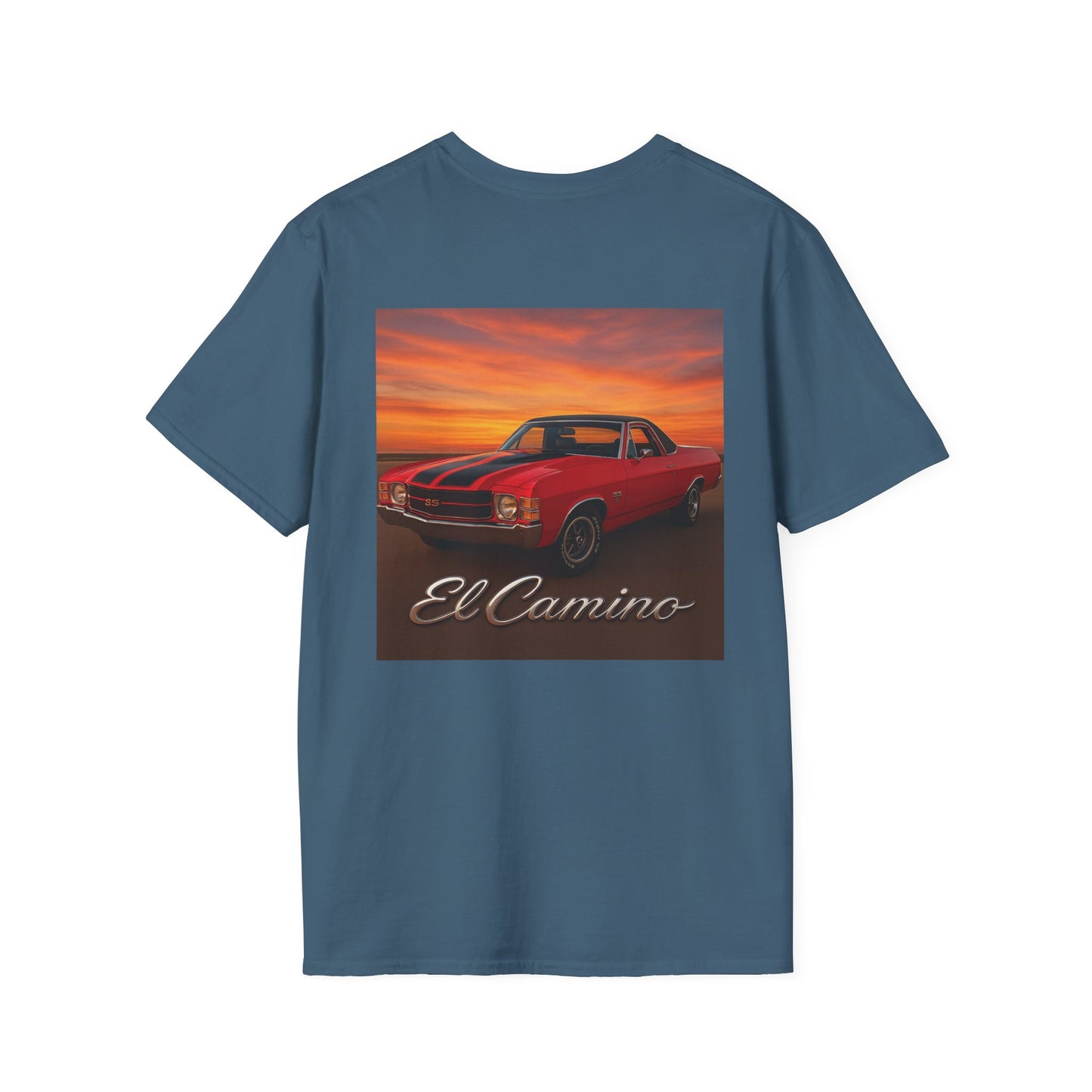 Chevy El Camino T-Shirt, Vintage Car Lover Gift, Classic Car Graphic Tee, Muscle