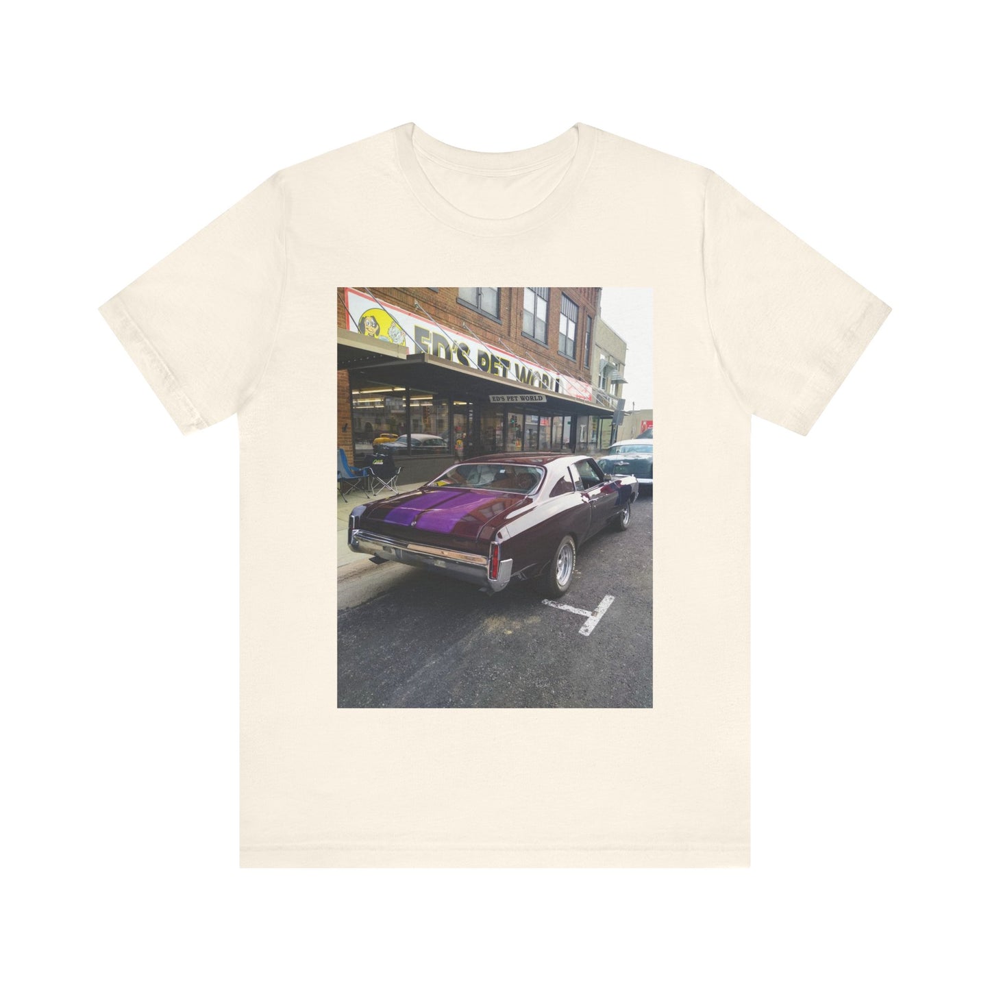 Musclecar Short Sleeve Tee - Chevy Monte Carlo Design
