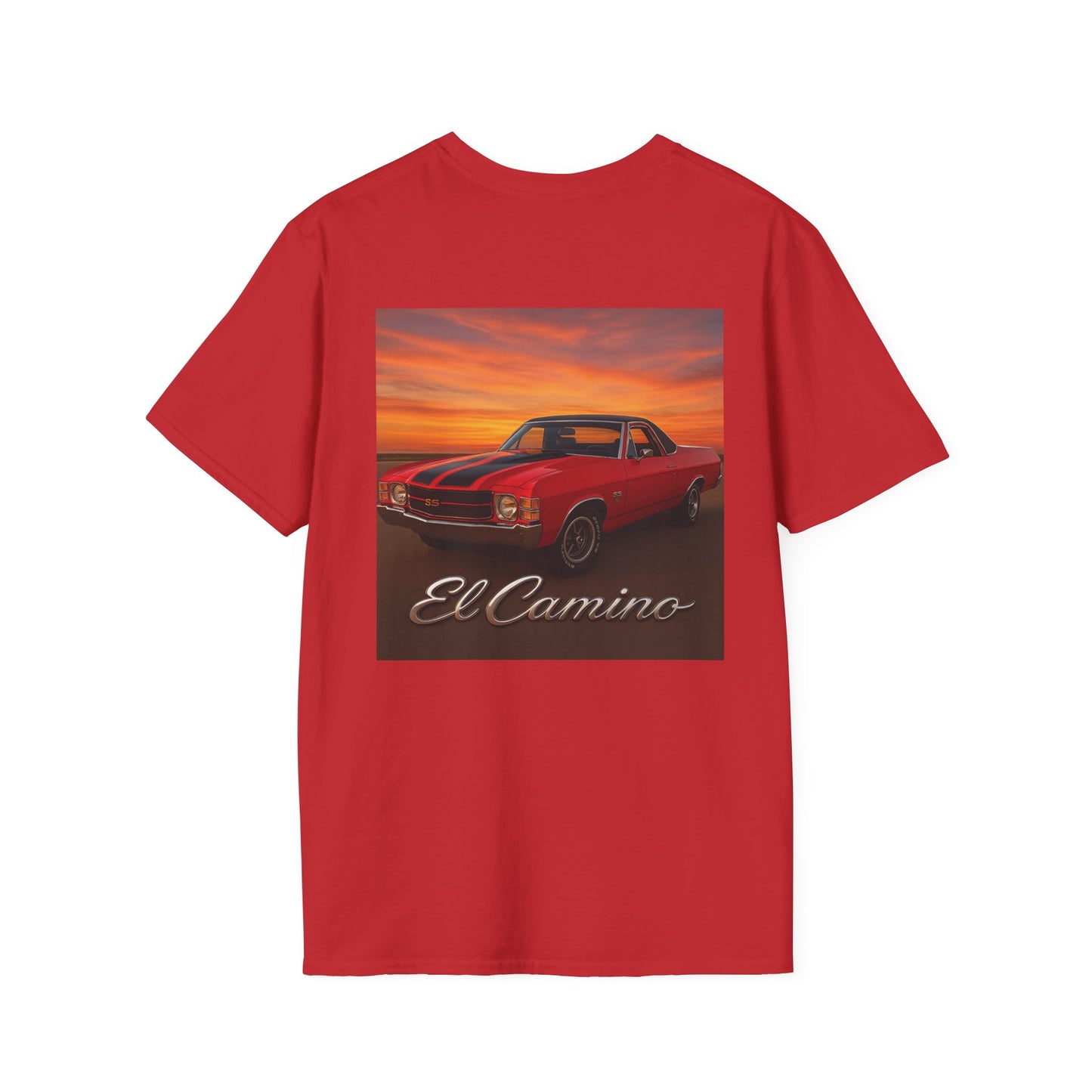 Chevy El Camino T-Shirt, Vintage Car Lover Gift, Classic Car Graphic Tee, Muscle