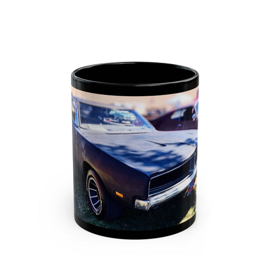 Dodge Charger Musclecar 11oz Black Coffee Mug