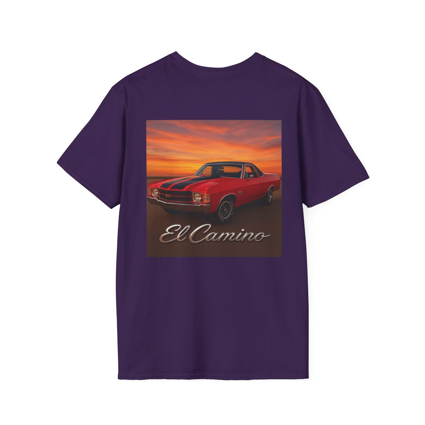 Chevy El Camino T-Shirt, Vintage Car Lover Gift, Classic Car Graphic Tee, Muscle