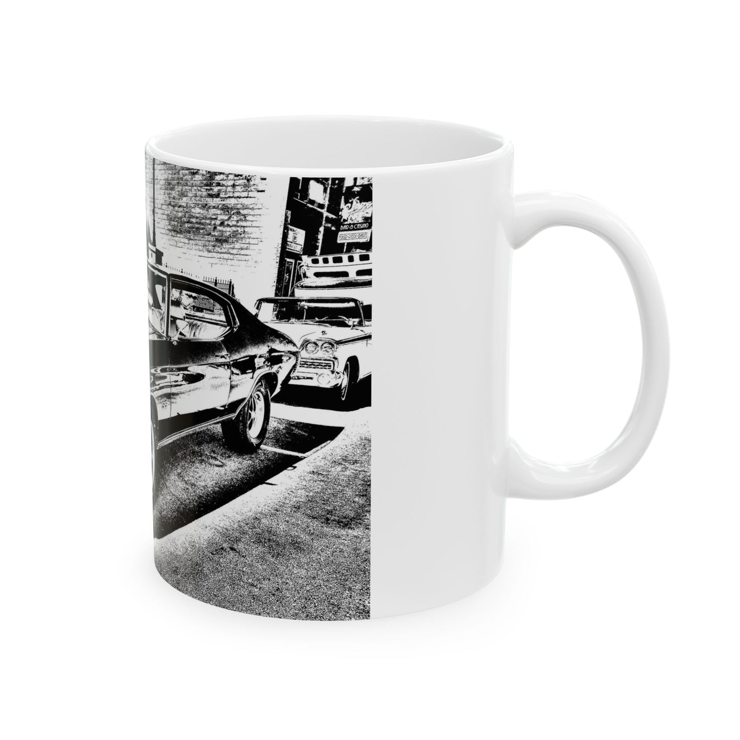 Chevy Chevelle SS V8 Musclecar Ceramic Mug 11oz