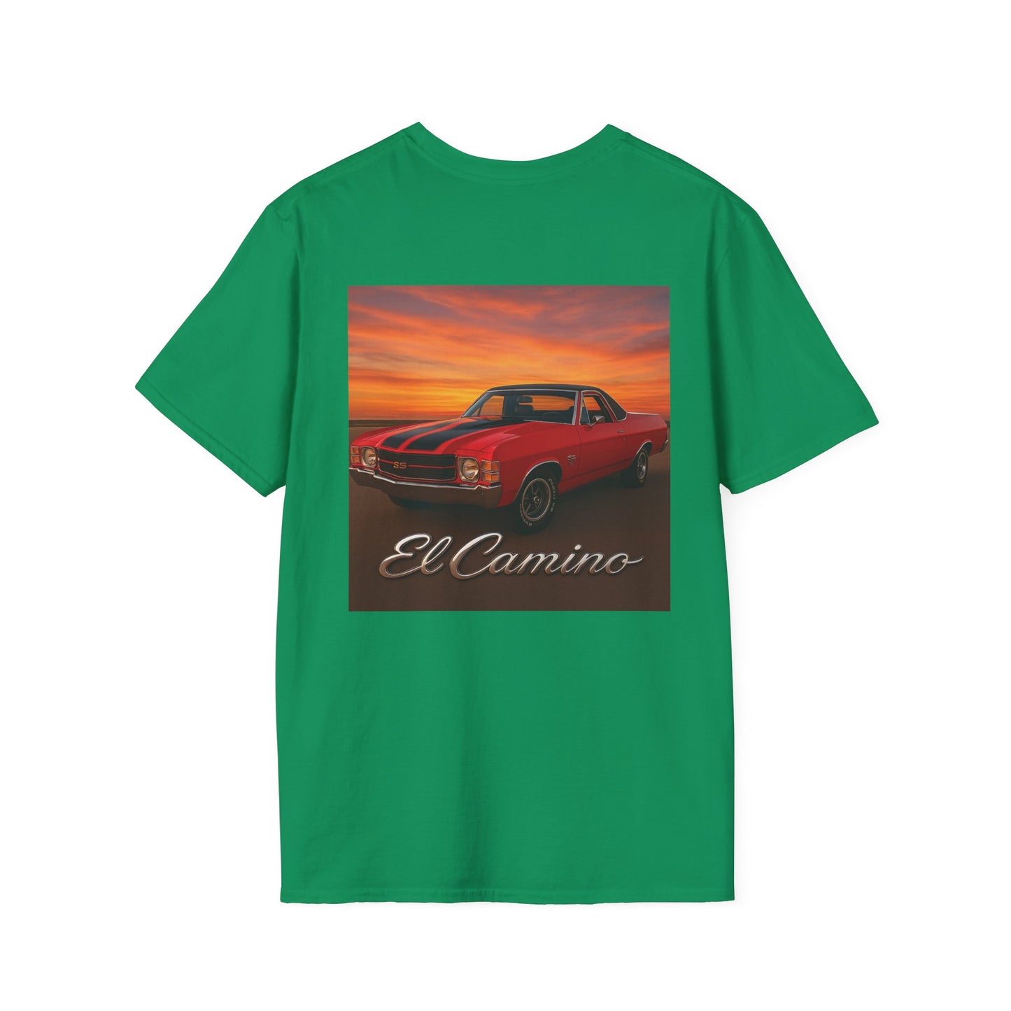 Chevy El Camino T-Shirt, Vintage Car Lover Gift, Classic Car Graphic Tee, Muscle