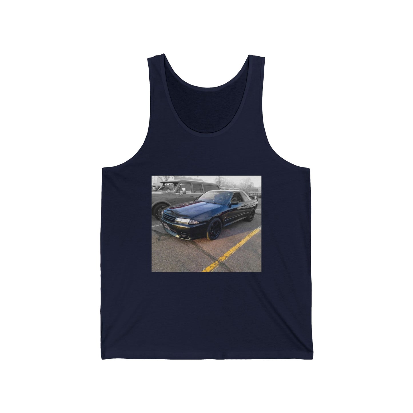 Nissan Skyline Tank Top, JDM Muscle Car Sleeveless Shirt, Drift Racing Apparel,