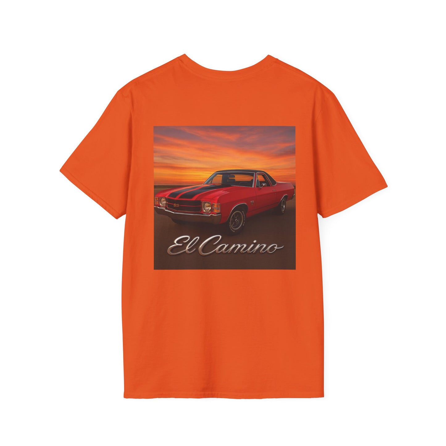 Chevy El Camino T-Shirt, Vintage Car Lover Gift, Classic Car Graphic Tee, Muscle