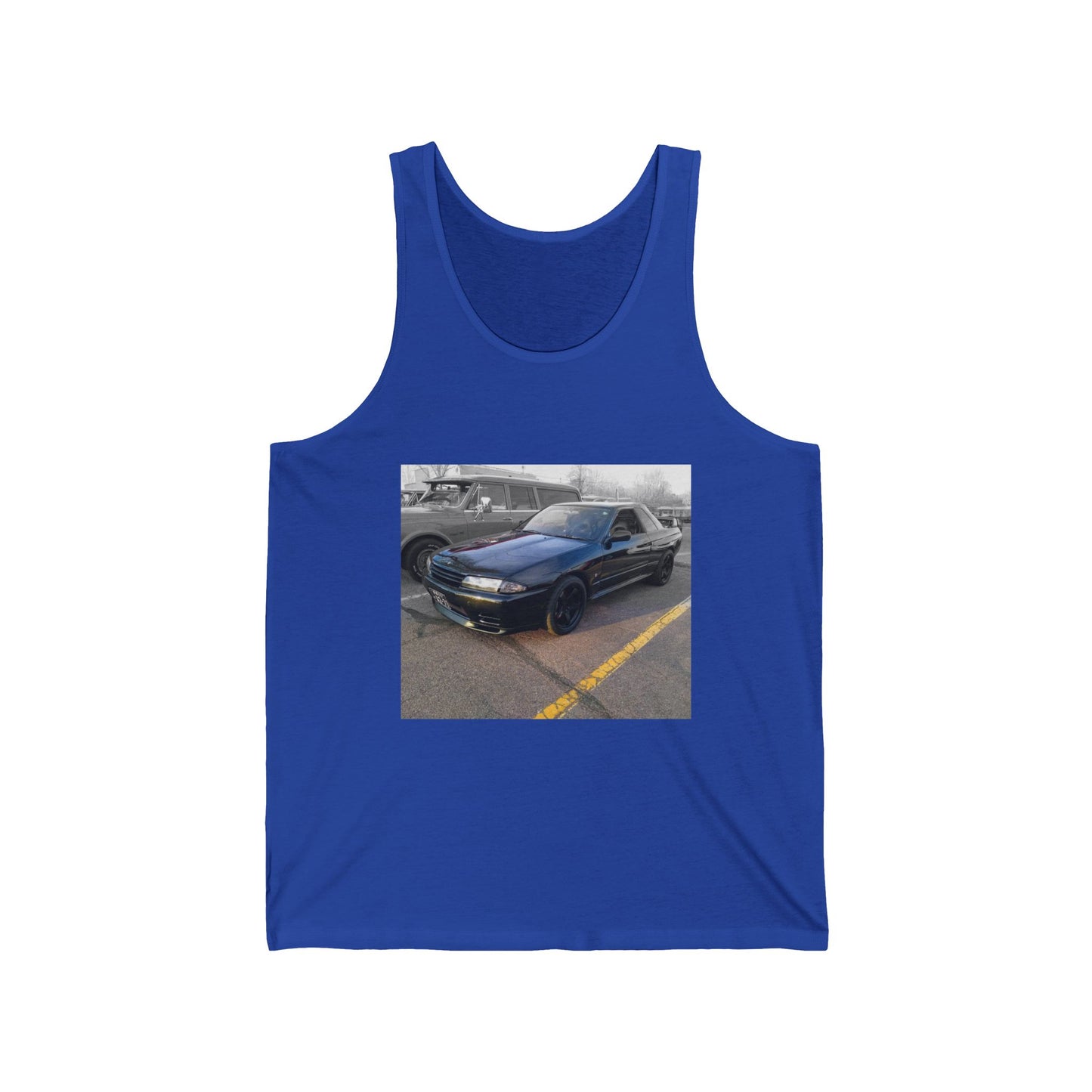 Nissan Skyline Tank Top, JDM Muscle Car Sleeveless Shirt, Drift Racing Apparel,