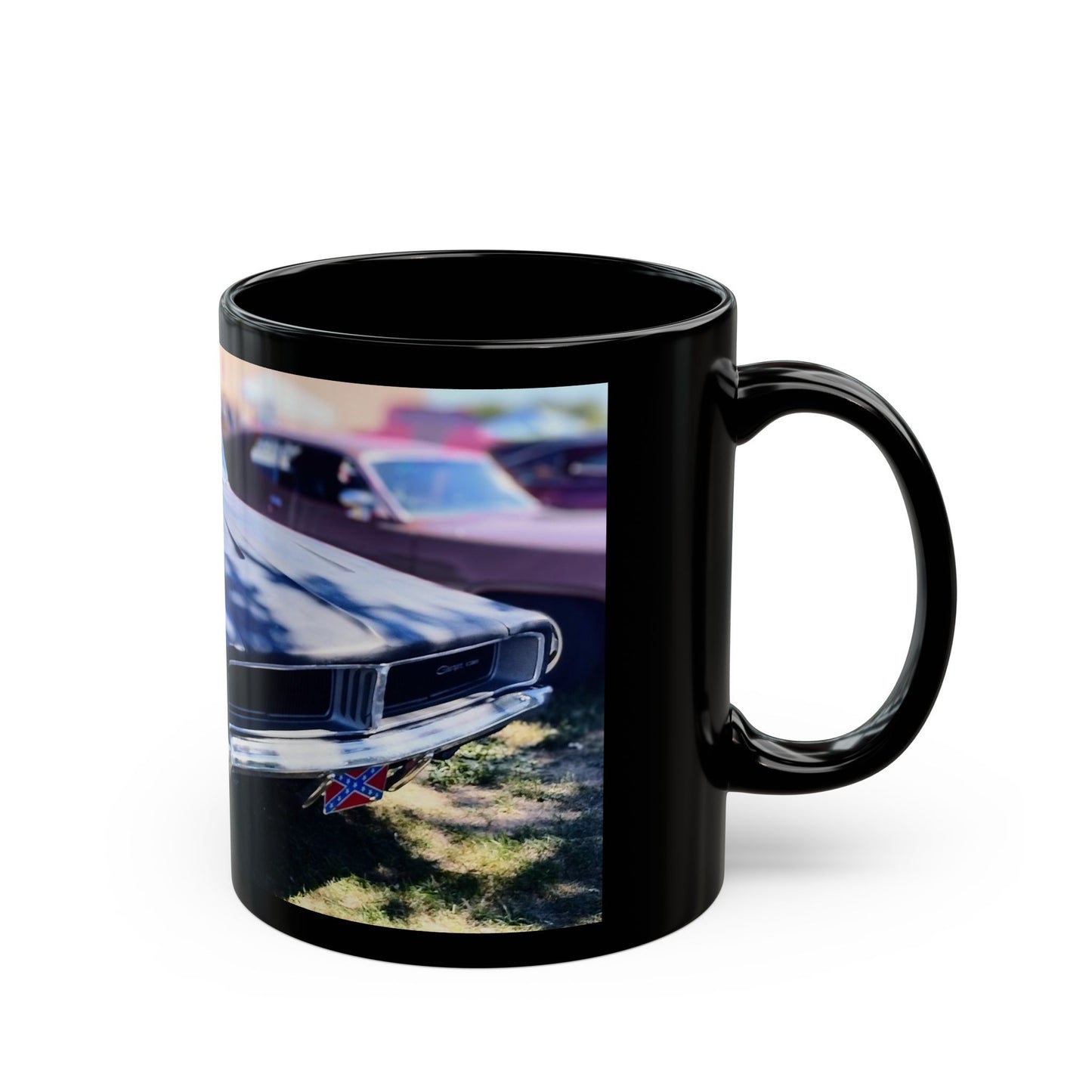 Dodge Charger Musclecar 11oz Black Coffee Mug