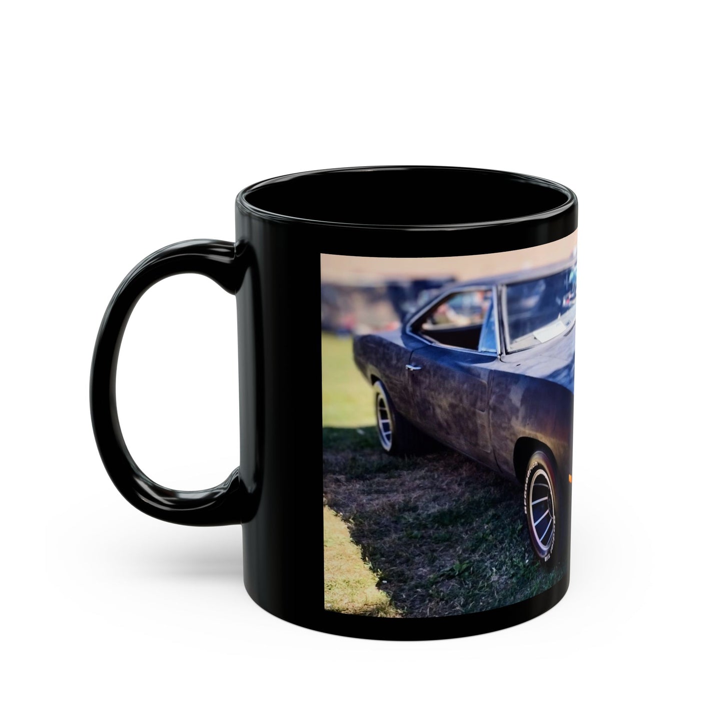 Dodge Charger Musclecar 11oz Black Coffee Mug