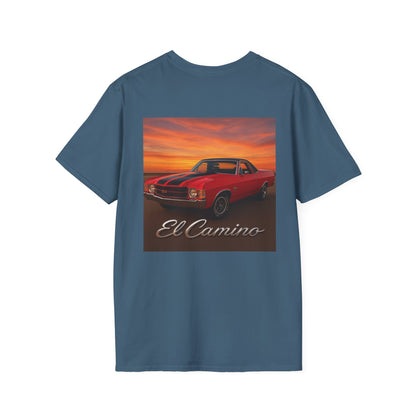 Chevy El Camino T-Shirt, Vintage Car Lover Gift, Classic Car Graphic Tee, Muscle