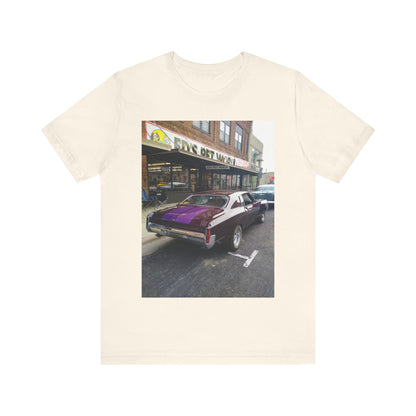 Musclecar Short Sleeve Tee - Chevy Monte Carlo Design