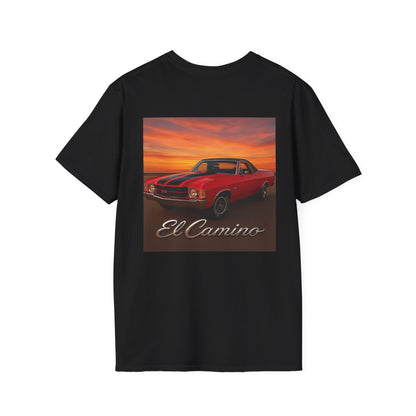 Chevy El Camino T-Shirt, Vintage Car Lover Gift, Classic Car Graphic Tee, Muscle