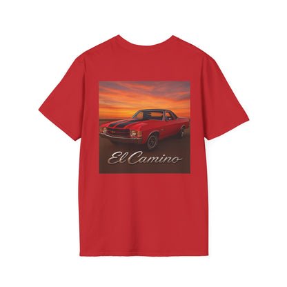 Chevy El Camino T-Shirt, Vintage Car Lover Gift, Classic Car Graphic Tee, Muscle