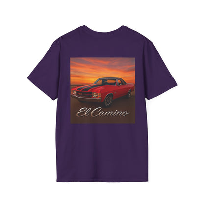 Chevy El Camino T-Shirt, Vintage Car Lover Gift, Classic Car Graphic Tee, Muscle