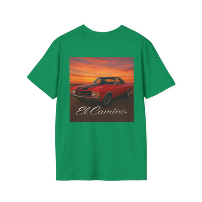 Chevy El Camino T-Shirt, Vintage Car Lover Gift, Classic Car Graphic Tee, Muscle