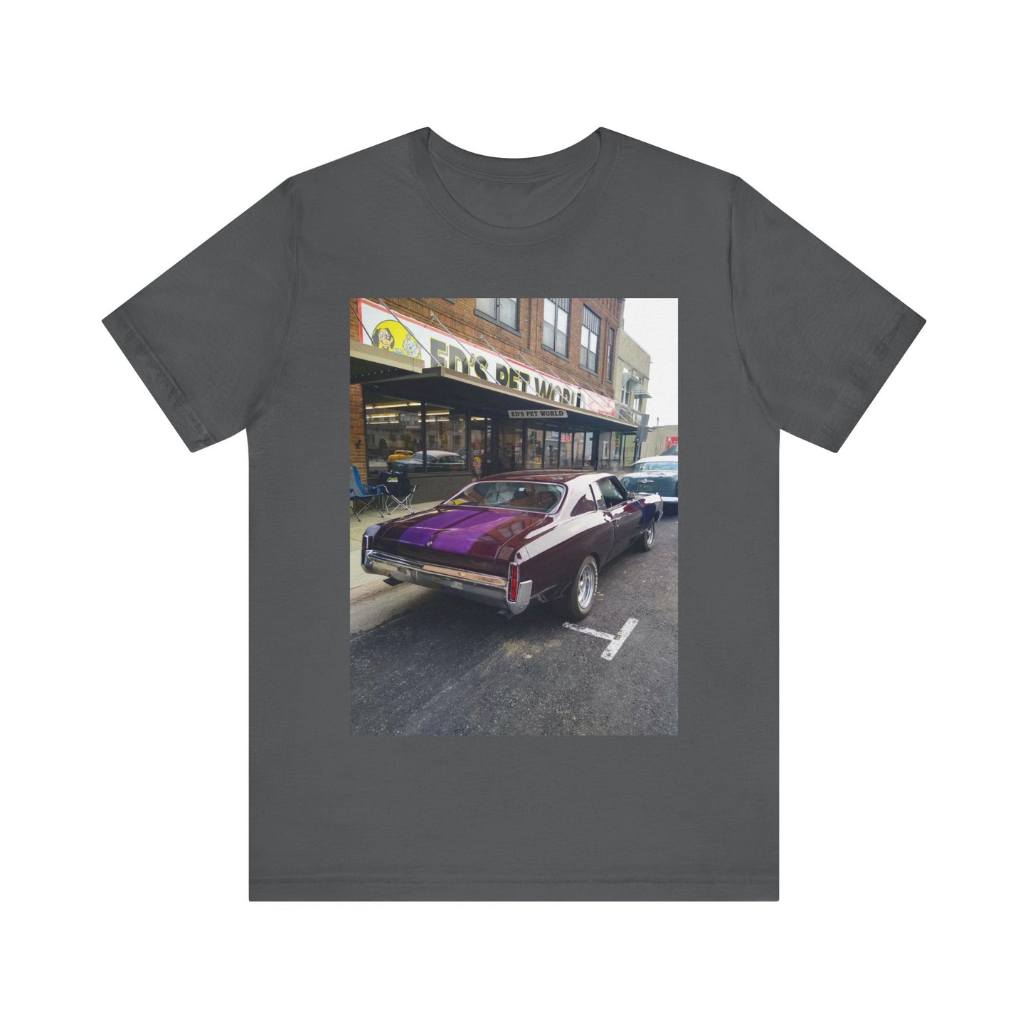 Musclecar Short Sleeve Tee - Chevy Monte Carlo Design